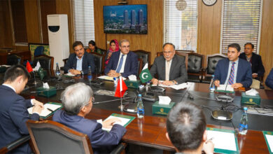 اجتماع وزير التخطيط أحسن إقبال وسفير الصين لدى باكستان جيانج زيدونج