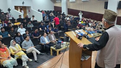 ندوة بعنوان «العسكرة والتحديات البيئية في جامو وكشمير المحتلة من قبل الهند»