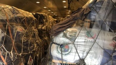 وصول شحنة الإغاثة الباكستانية الـ24 لغزة إلى مطار العريش الدولي