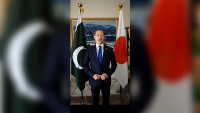 السفير الياباني في إسلام آباد يقدم التهاني بمناسبة يوم باكستانالسفير الياباني في إسلام آباد يقدم التهاني بمناسبة يوم باكستان