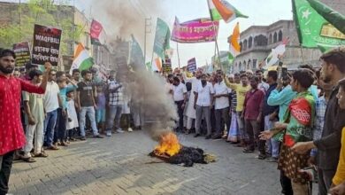 اعتقال عشرات من المسلمين الهنود في احتجاجات ضد تعديل قانون الوقف