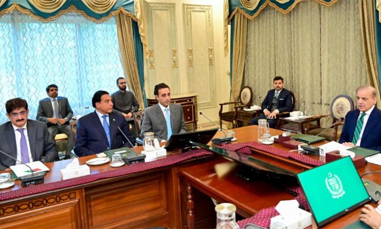 الحكومة الباكستانية تتقرر عدم بناء أي قنوات جديدة دون تفاهم متبادل من مجلس المصالح المشتركة