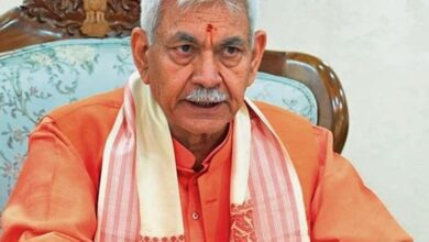 حاكم كشمير المعين من قبل الهند مانوج سينها