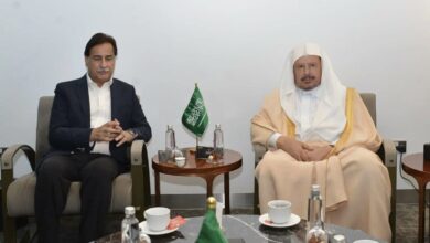 رئيس مجلس الشورى السعودي ورئيس الجمعية الوطنية الباكستانية