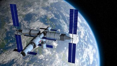 محطة تيانجونج الفضائية الصينية