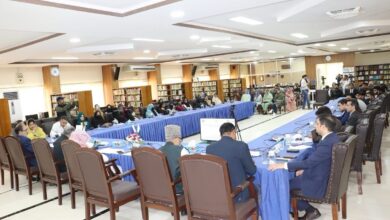 إحدى الفاعليات في معهد كشمير للعلاقات الدولية