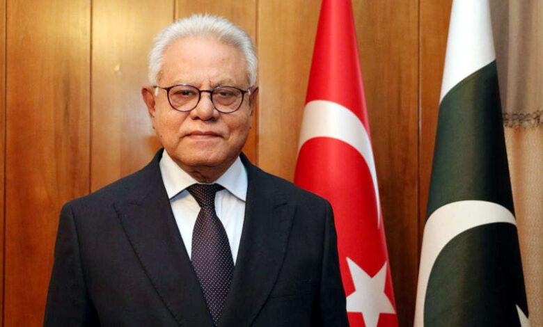السفير الباكستاني لدى تركيا الدكتور يوسف جنيد