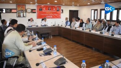 لجنة عمل حزب المؤتمر الوطني في سريناغار تناقش الوضع السائد في جامو وكشمير المحتلة