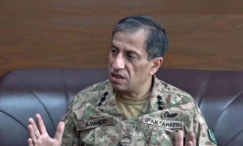 مدير عام العلاقات العامة للجيش الباكستاني الفريق أحمد شودري