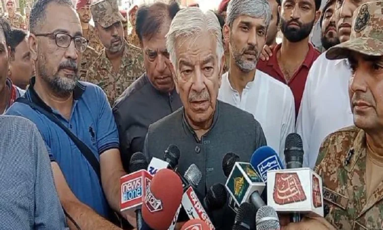 وزير الدفاع الباكستاني خواجة محمد آصف