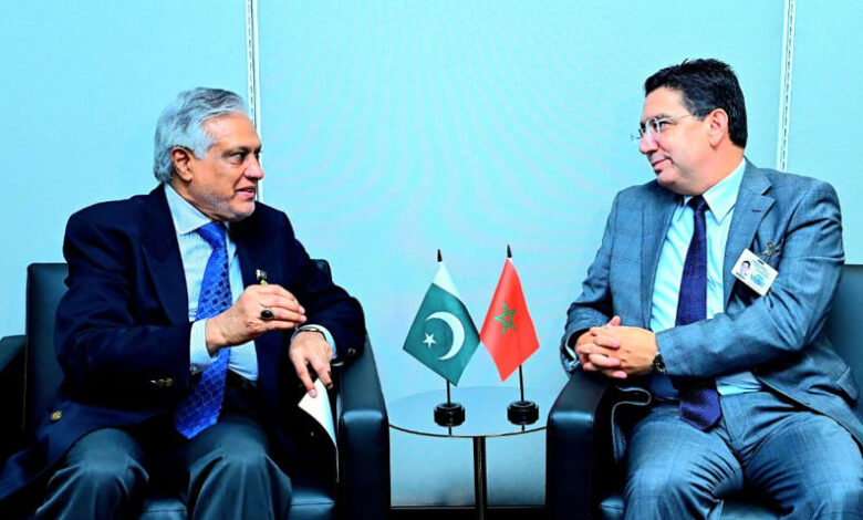 باكستان والمغرب يتفقان على تعزيز التعاون في عدة مجالات