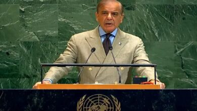 شهباز شريف يدعو في الأمم المتحدة لوقف العدوان على غزة وإقامة دولة فلسطينية مستقلة