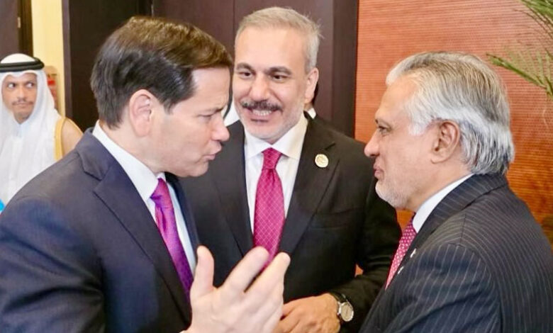 اسحاق دار يدعو إلى استمرار الدعم الإنساني لغزة