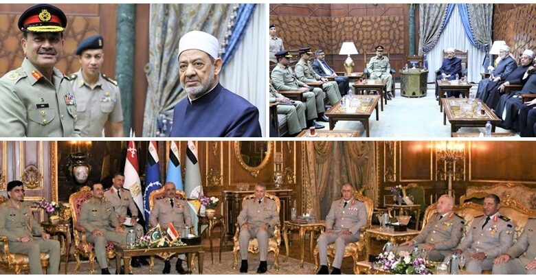 باكستان ومصر تناقشان الأمن الإقليمي والتعاون الدفاعي