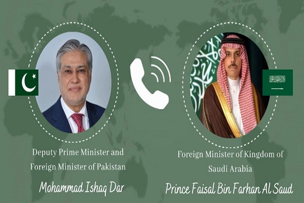 السعودية تشيد بدور باكستان في دعم الأمن الإقليمي