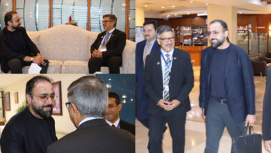 سالك حسين يمثل باكستان في حفل افتتاح المتحف المصري الكبير بالقاهرة