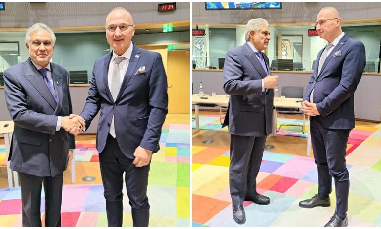 تعزيز التعاون بين باكستان وكرواتيا في لقاء دار ورادمان ببروكسل