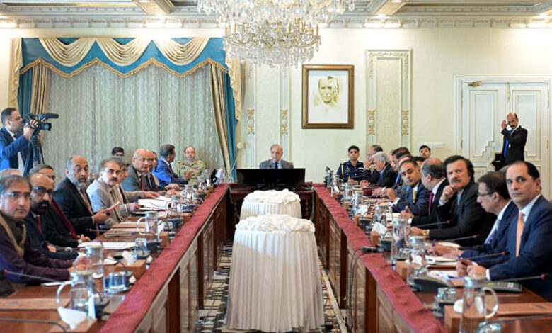 شهباز شريف يأمر بإلغاء ضريبة تنمية الصادرات