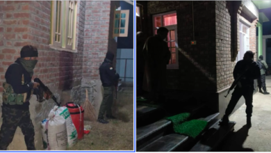 الشرطة الهندية تداهم بودجام وتستهدف منزل الزعيم الكشميري غلام فاي