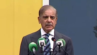 شهباز شريف يفتتح محطة سكة حديد كراتشي