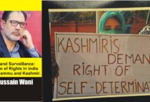 عن الصمت والمراقبة: تآكل الحقوق في جامو وكشمير المحتلة من قبل الهند