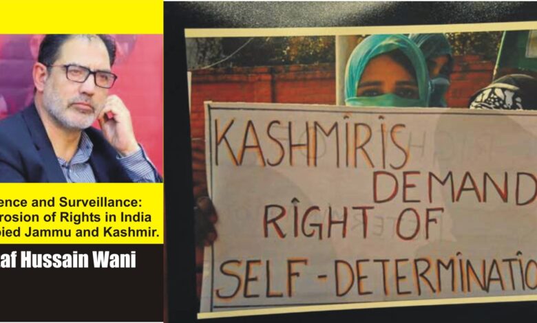 عن الصمت والمراقبة: تآكل الحقوق في جامو وكشمير المحتلة من قبل الهند