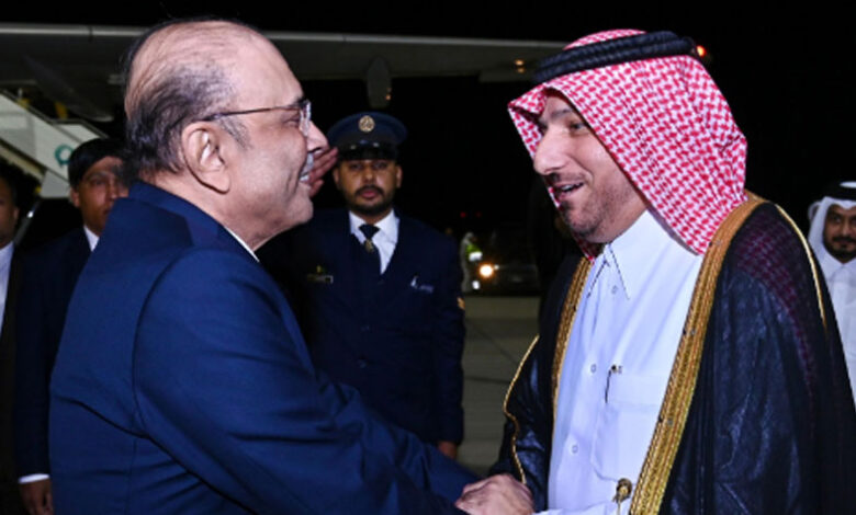 الرئيس في الدوحة لحضور المؤتمر العالمي للتنمية الاجتماعية