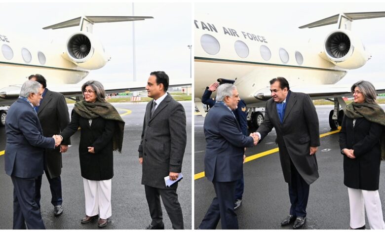 إسحاق دار يصل بروكسل للمشاركة في الحوار الاستراتيجي السابع