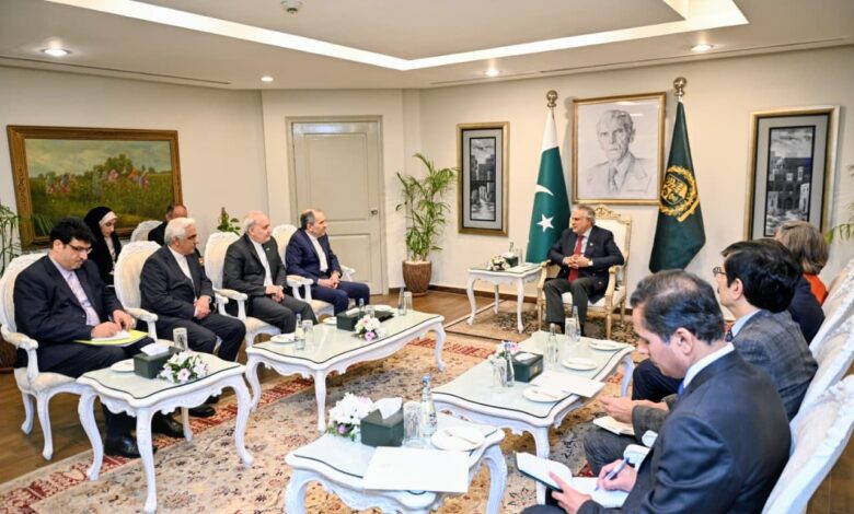 نائب وزير الخارجية الإيراني يلتقي نائب رئيس الوزراء الباكستاني في إسلام آباد اليوم