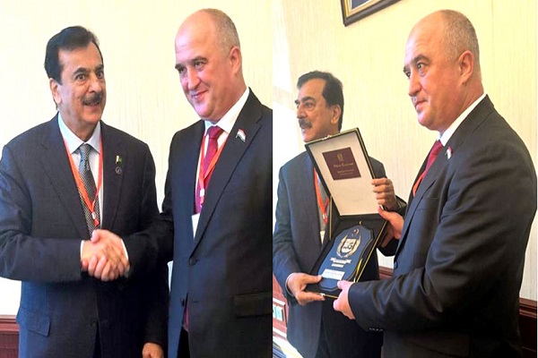 رئيس مجلس الشيوخ الباكستاني: تنسيق وثيق مع طاجيكستان وتعاون برلماني متنامٍ مع جورجيا