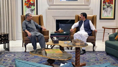 محسن نقفي وسردار سليم يناقشان الوضع السياسي