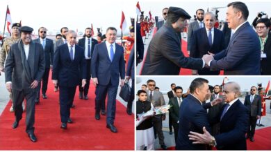 رئيس قيرغيزستان يصل إسلام آباد لإجراء محادثات مع القيادة الباكستانية