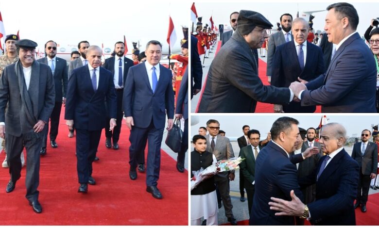 رئيس قيرغيزستان يصل إسلام آباد لإجراء محادثات مع القيادة الباكستانية