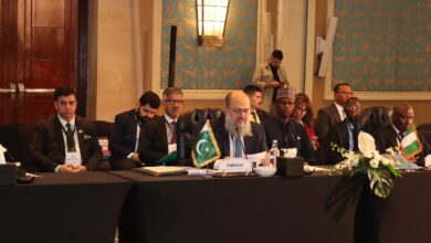 كلمة وزير التجارة الباكستاني في الاجتماع الرابع لمجموعة الثماني النامية بالقاهرة