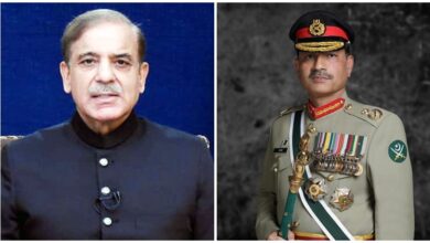 شهباز شريف يهنئ عاصم منير بتعيينه رئيسًا لقوات الدفاع