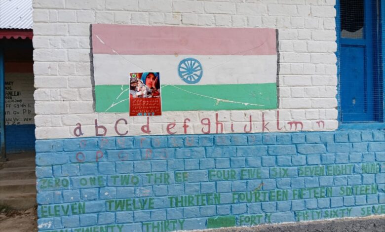 ملصقات جديدة في كشمير تؤكد استمرار النضال من أجل الحرية رغم القمع الهندي