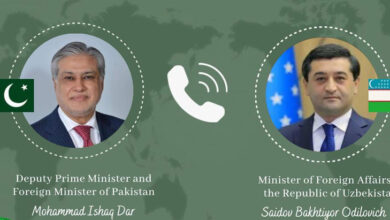باكستان وأوزبكستان تؤكدان التزامهما بتعزيز التعاون الثنائي