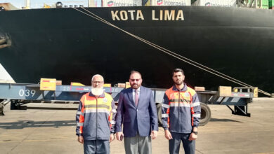 الهيئة الوطنية لإدارة الكوارث تتسلم الشحنة الثالثة من المساعدات الصينية