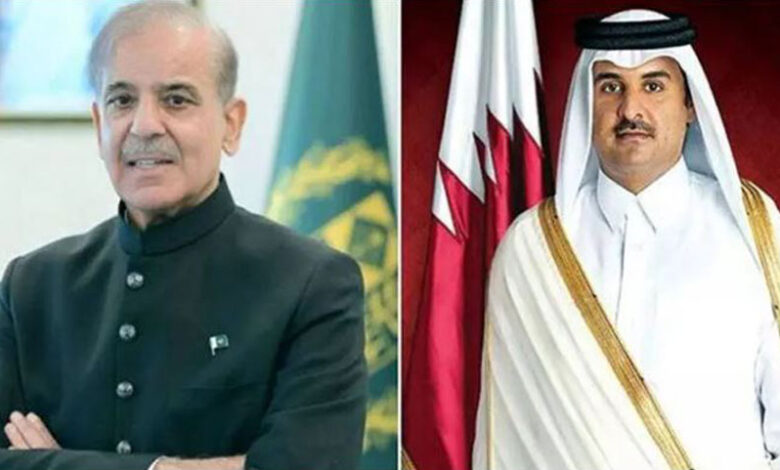 رئيس الوزراء يتعهد بتعزيز العلاقات المتعددة الأوجه بين باكستان وقطر