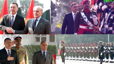 حفل استقبال على شرف الرئيس القرغيزي أقيم في إسلام آباد