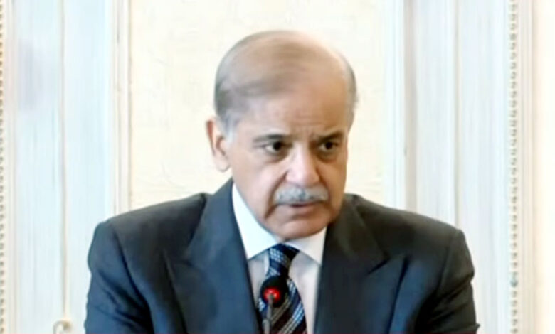 شهباز شريف: الحكومة مستعدة للحوار مع حركة الإنصاف الباكستانية