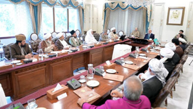 شهباز شريف يدعو إلى الوحدة الوطنية لمواجهة الإرهاب والتطرف