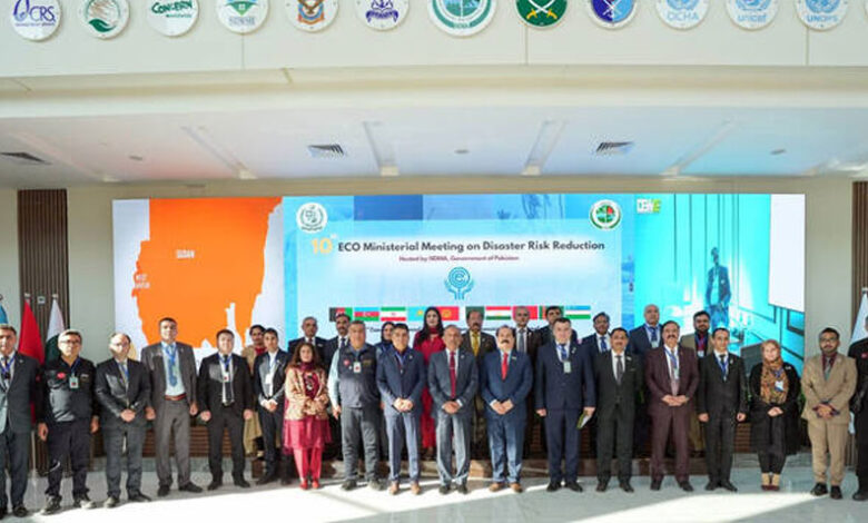 اختتام الاجتماع الوزاري العاشر لمنظمة التعاون الاقتصادي حول الحد من مخاطر الكوارث في إسلام آباد