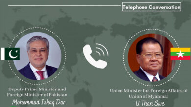 اتصال هاتفي بين نائب رئيس الوزراء ووزير خارجية ميانمار لبحث العلاقات الثنائية