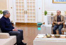 شهباز شريف يبحث مع رئيس مجلس الكريكيت تطورات أزمة كأس العالم T20