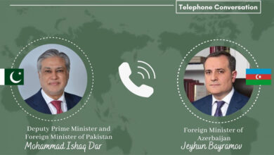 باكستان وأذربيجان تناقشان التطورات الإقليمية والدولية