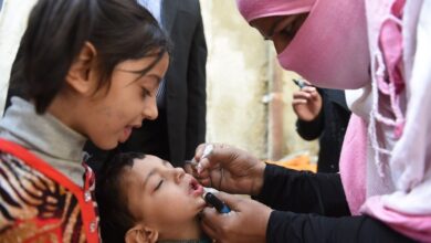 غدًا.. إطلاق حملة وطنية لتطعيم أكثر من 45 مليون طفل ضد شلل الأطفال